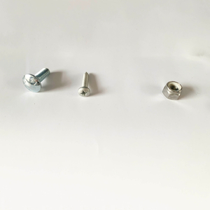 7/16-20 尼龍嵌套鎖緊螺母（鍍鋅）