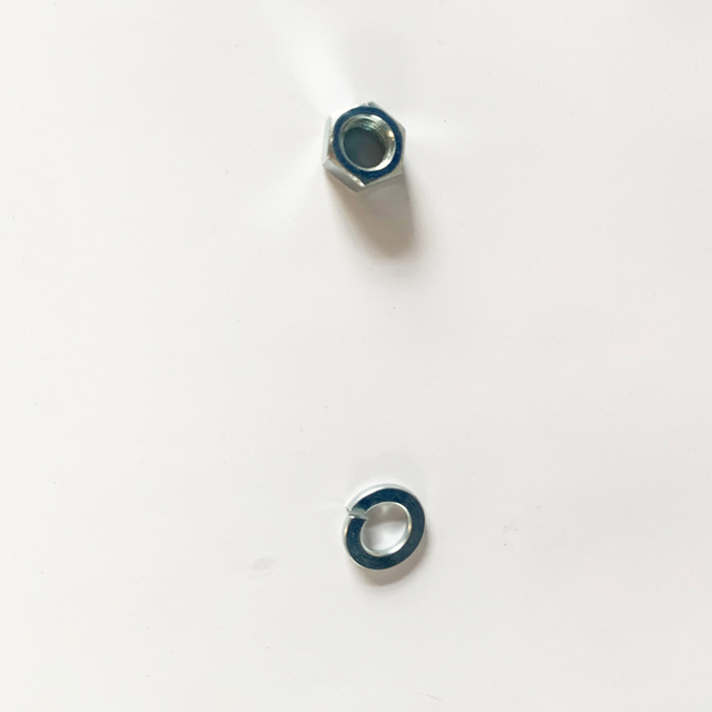 厚垫圈-50mm外径，16.5mm内径，7mm厚-发黑