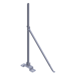 Support d'antenne universel, support de toit en &eacute;tain, tr&eacute;pied en acier, support d'antenne coupe-vent